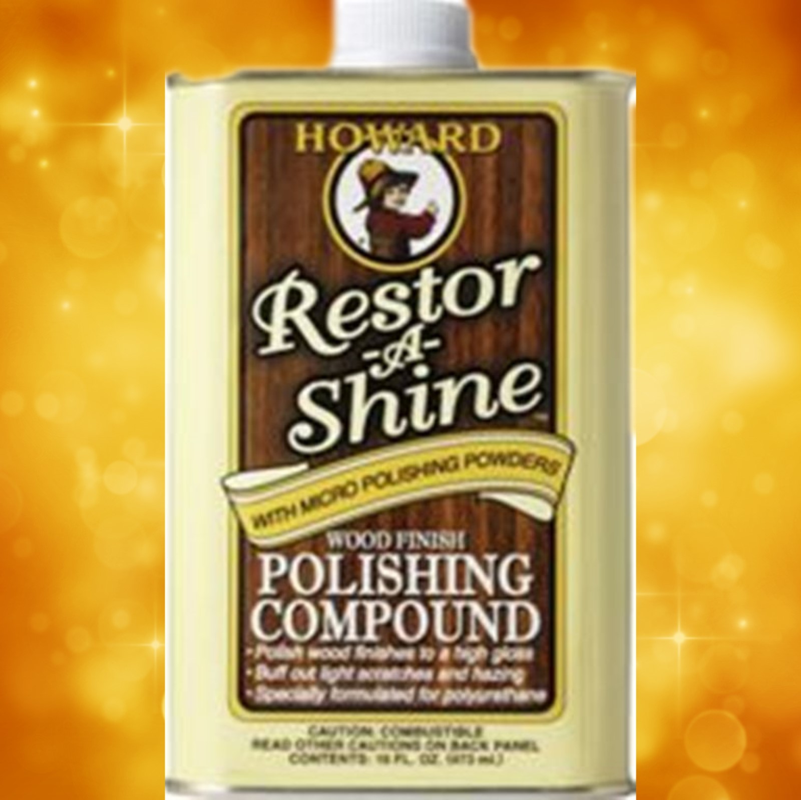 Howard RS0016 Restor-A-Shine 16oz Can RS0016